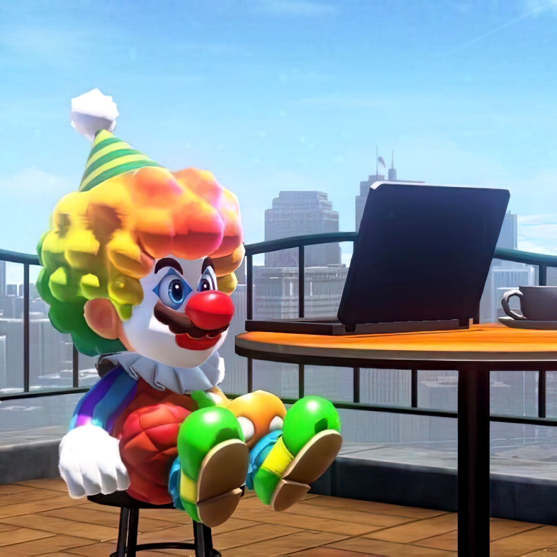 Mario clown 4