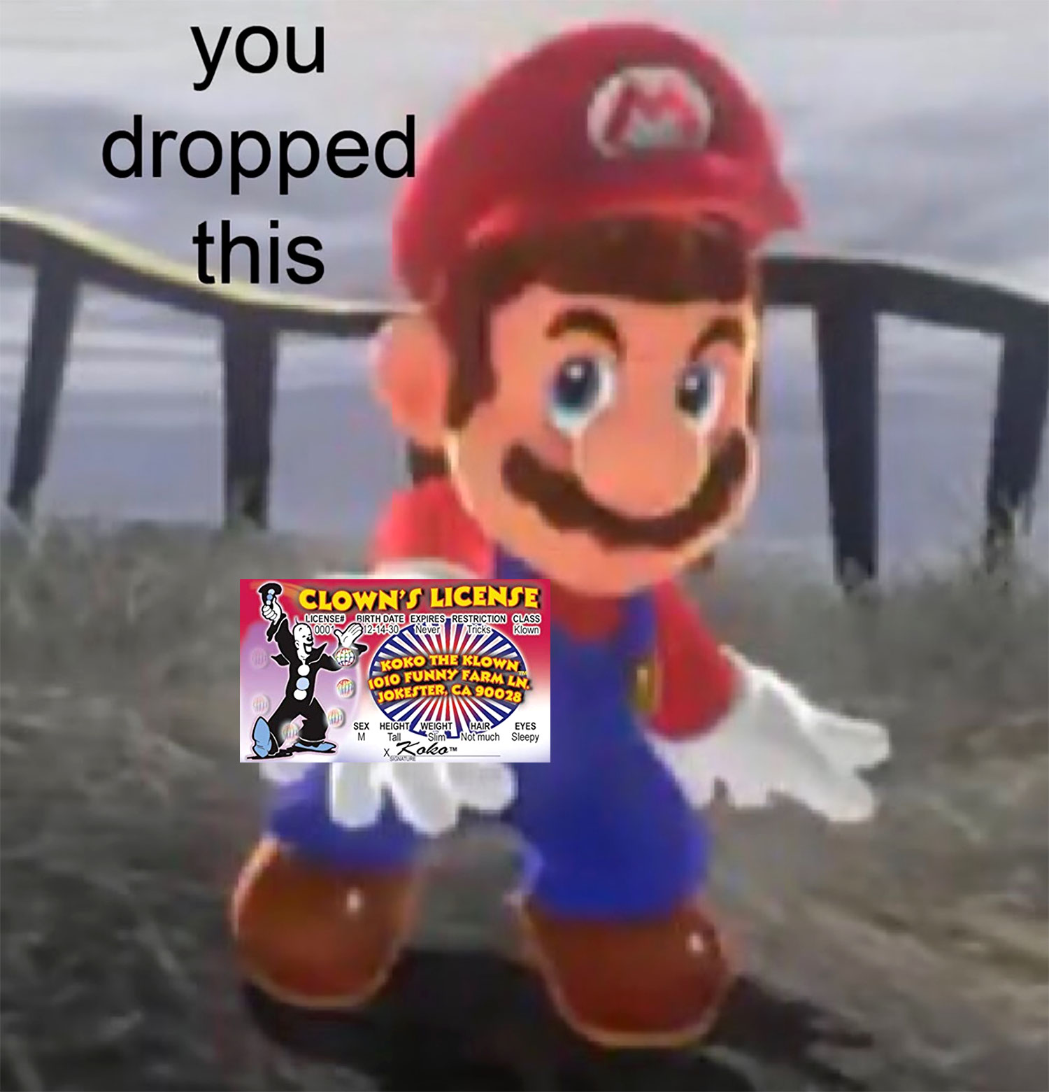 You dropped this