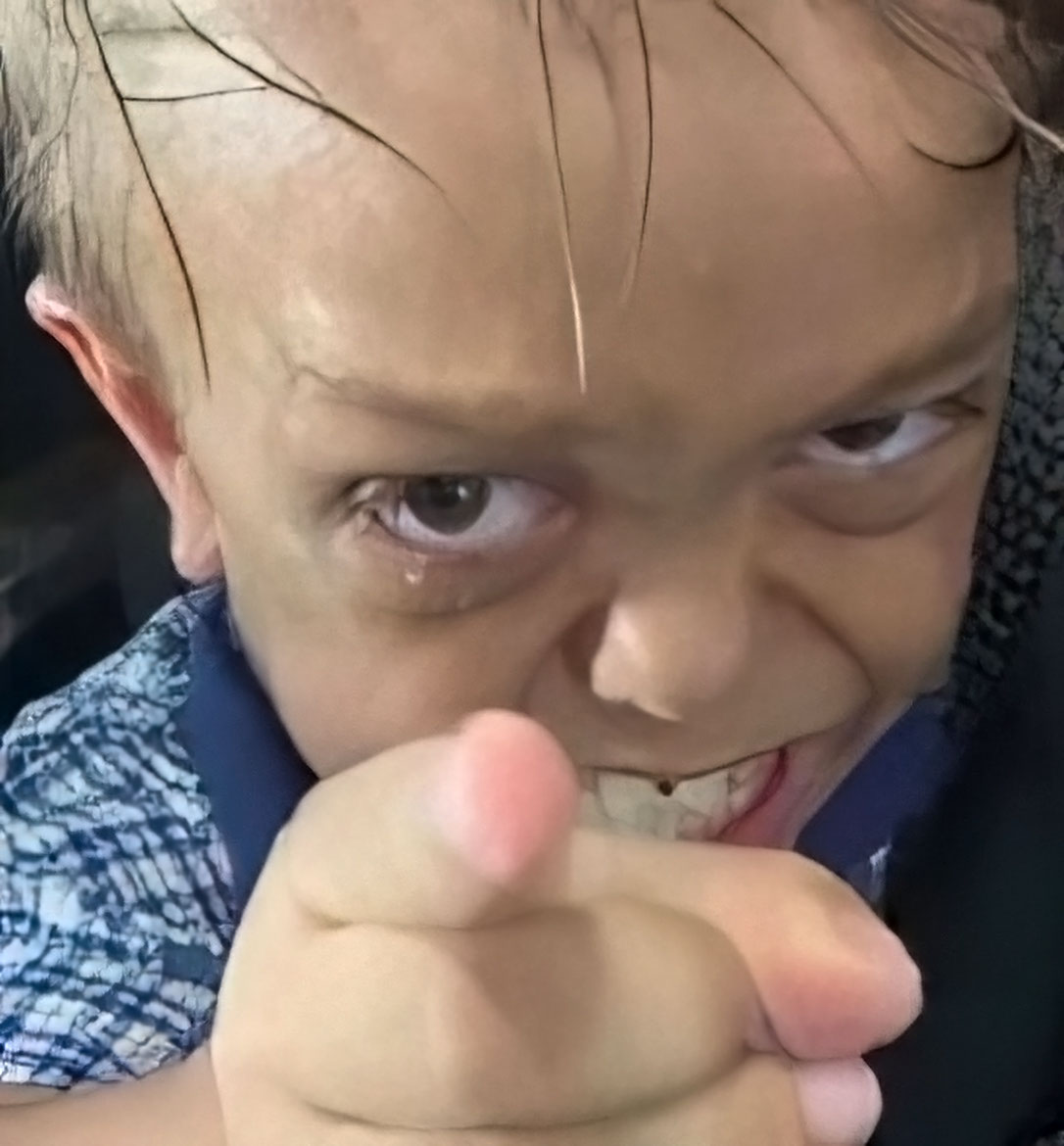 Angry kid