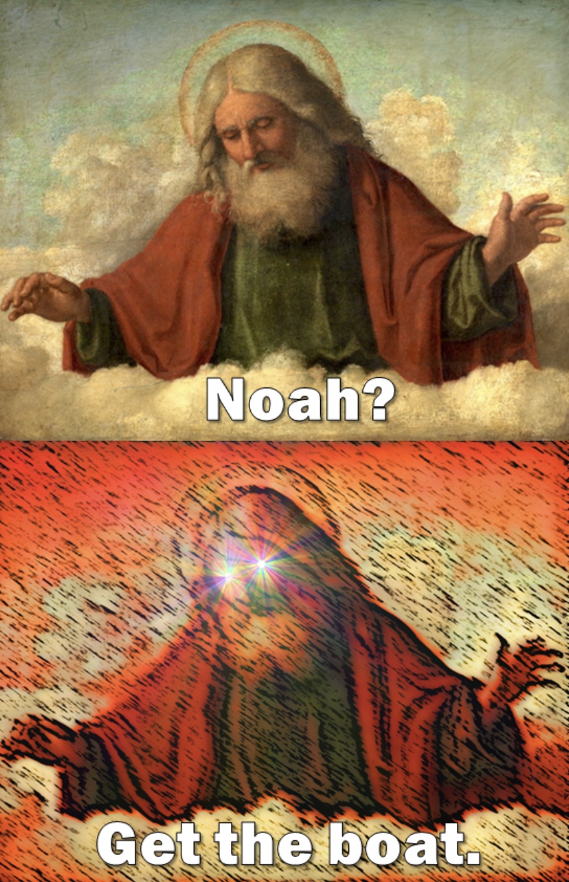 Noah get the boat