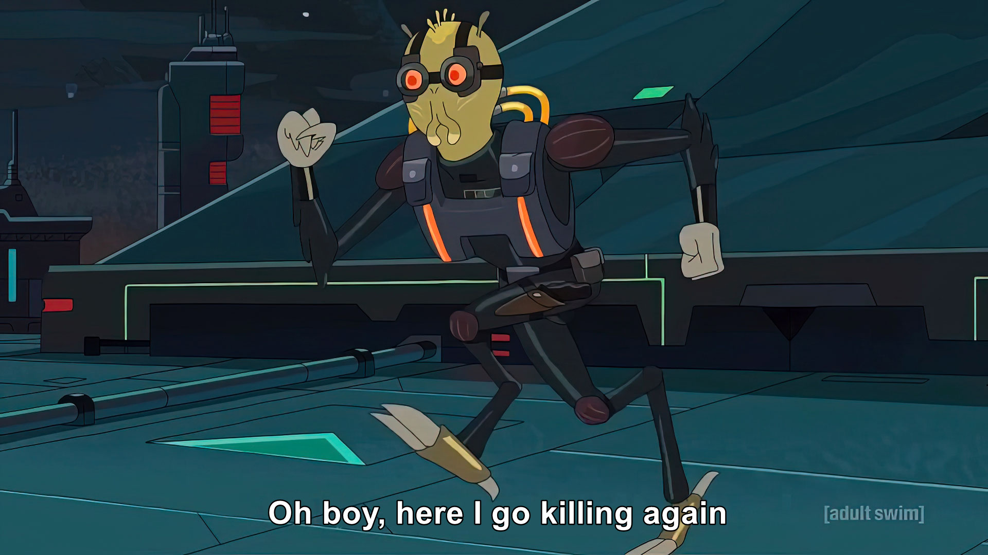 Oh boy, here I go killing again