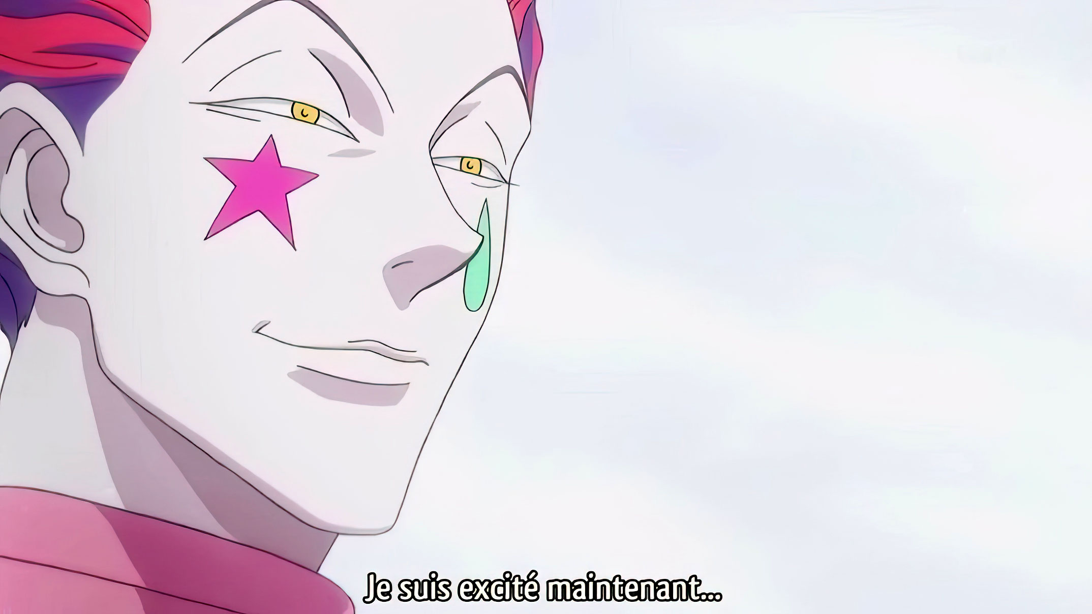 Je suis excité maitenant