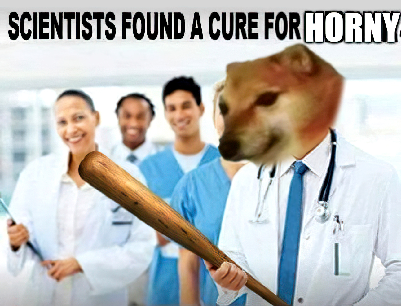 Scientists found a cure for horny
