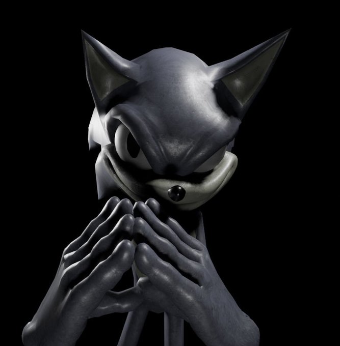 sonic think horny