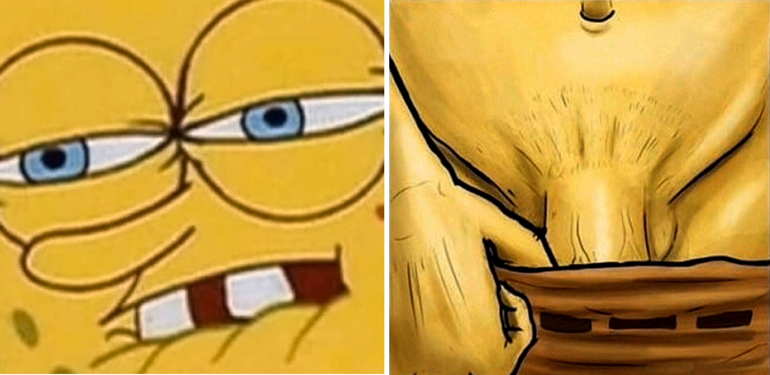 Spongebob horny