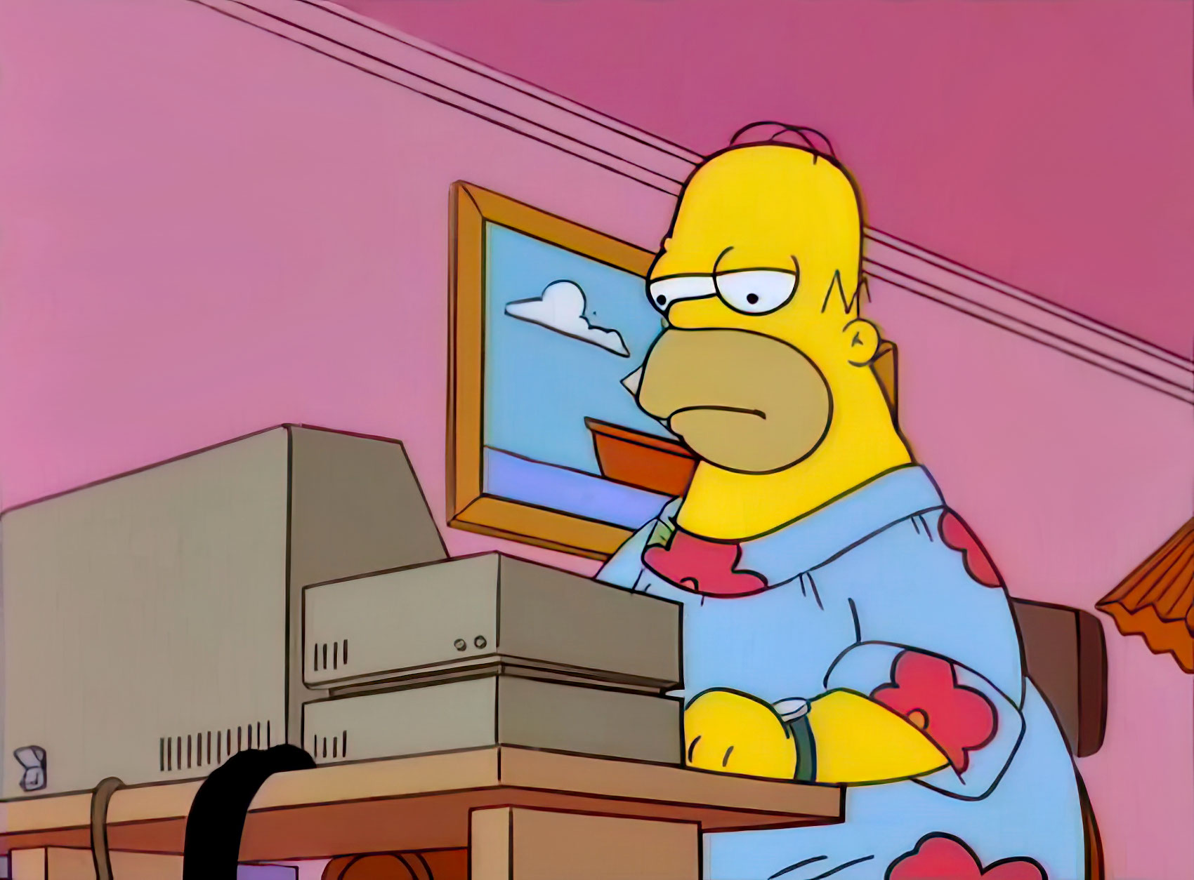 Homer gordo