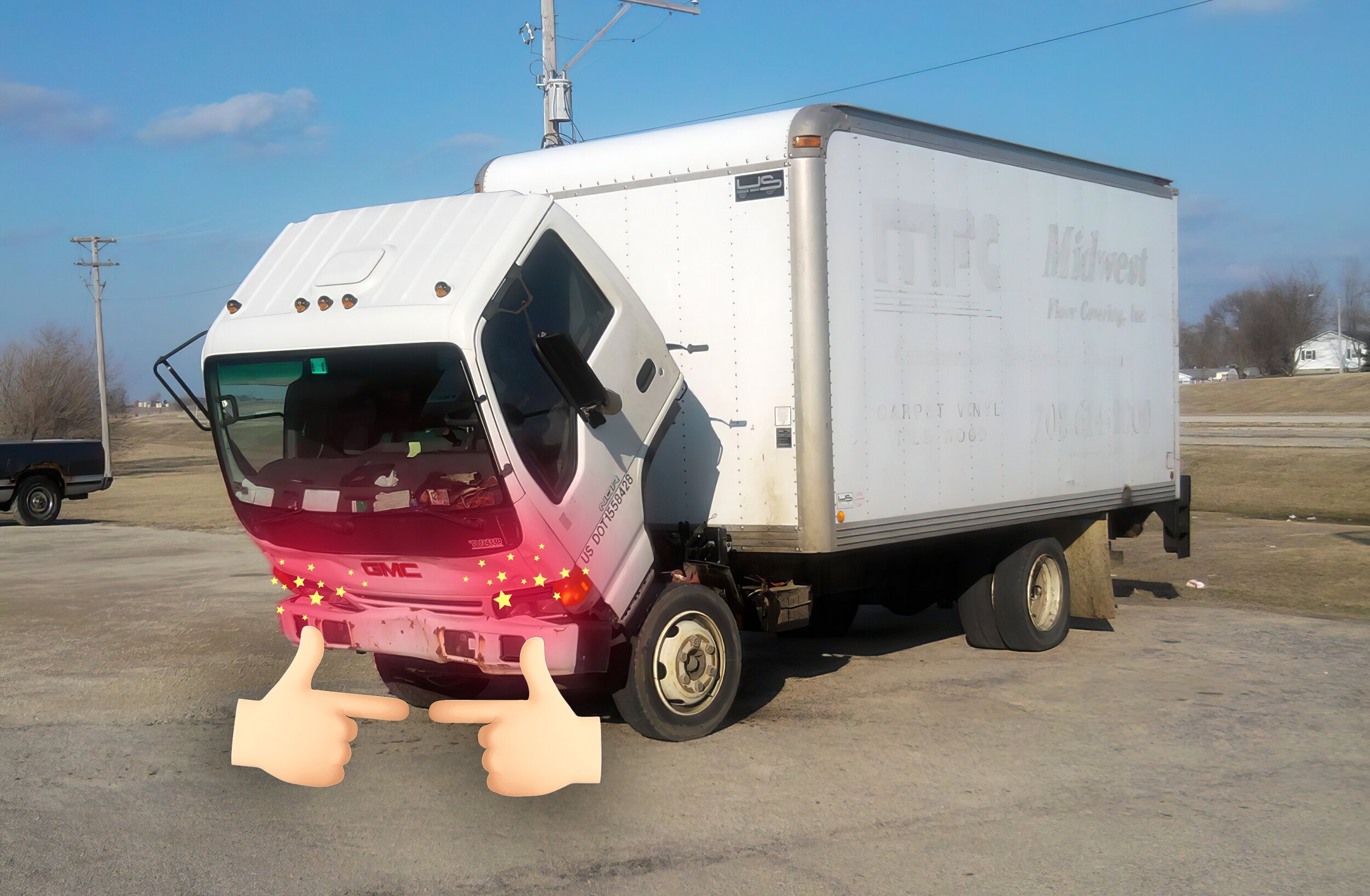 Shy truck