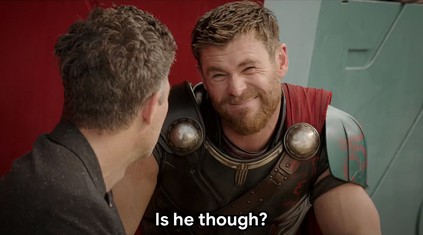 Thor is he though
