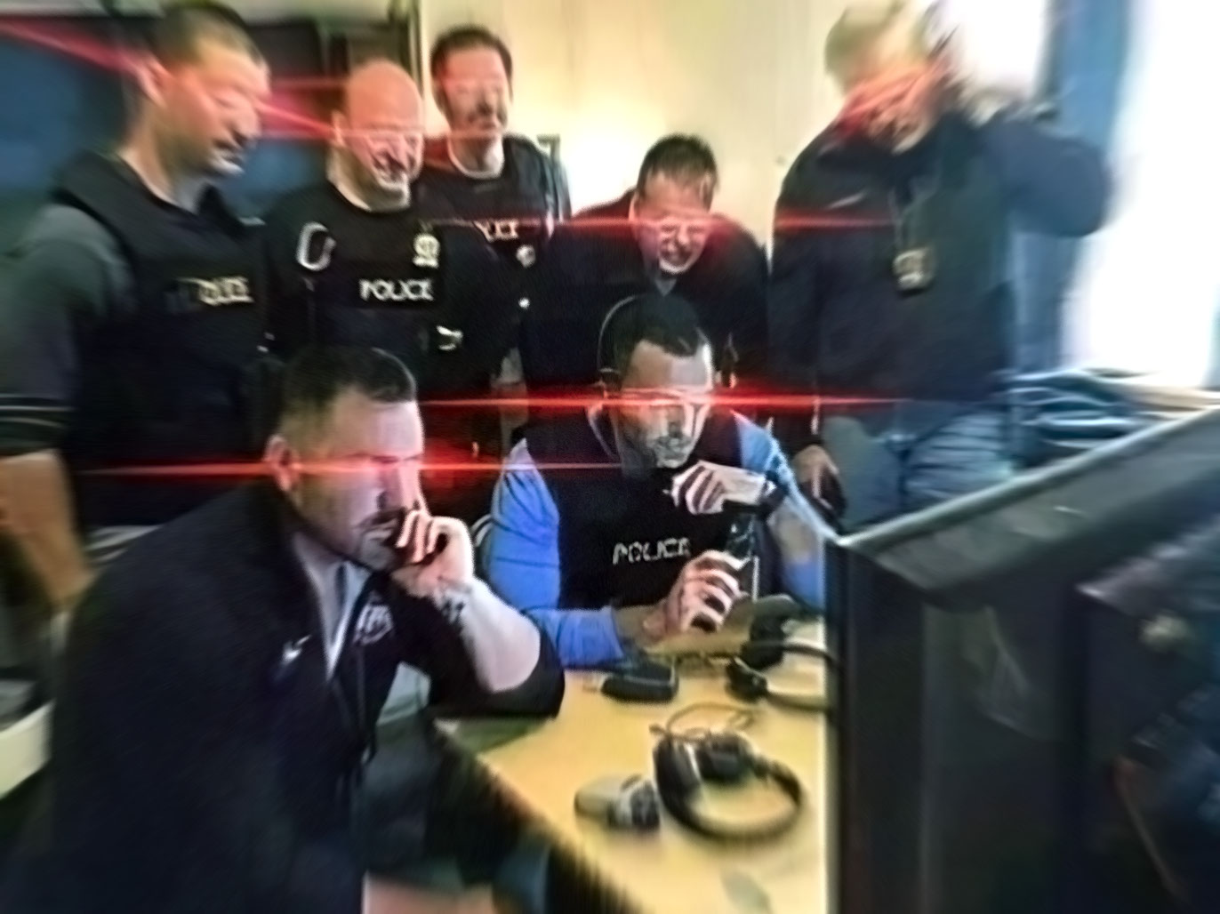 Police écran