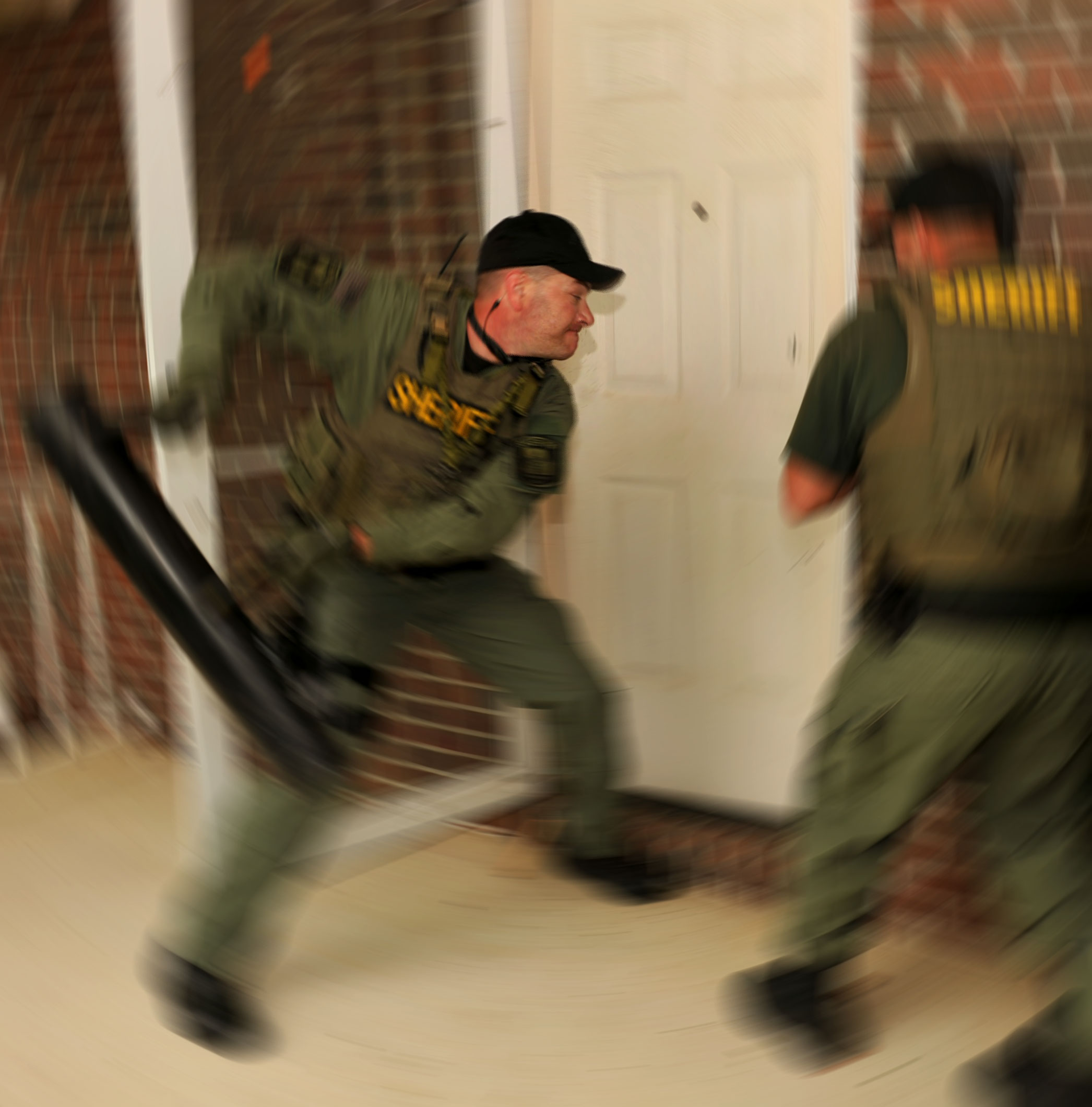 Police entre
