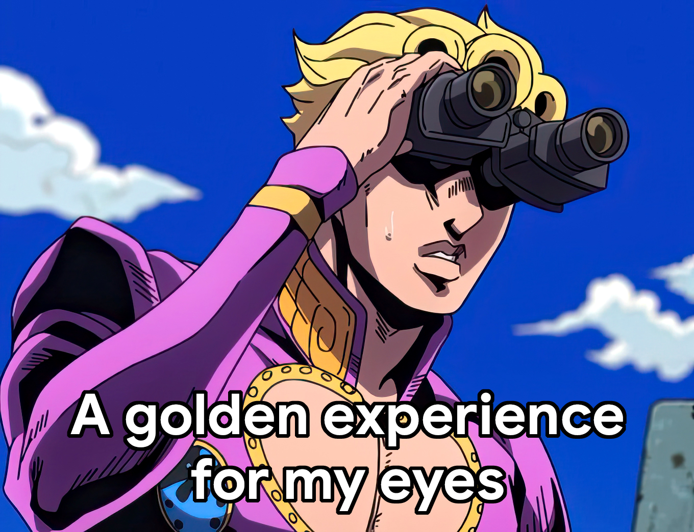 A golden experience for my eyes