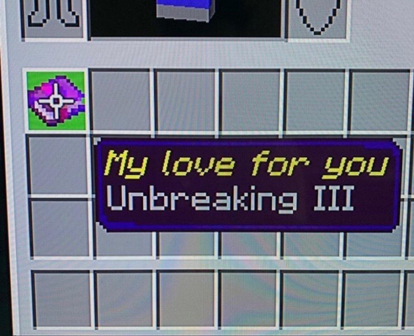 My love for you U3