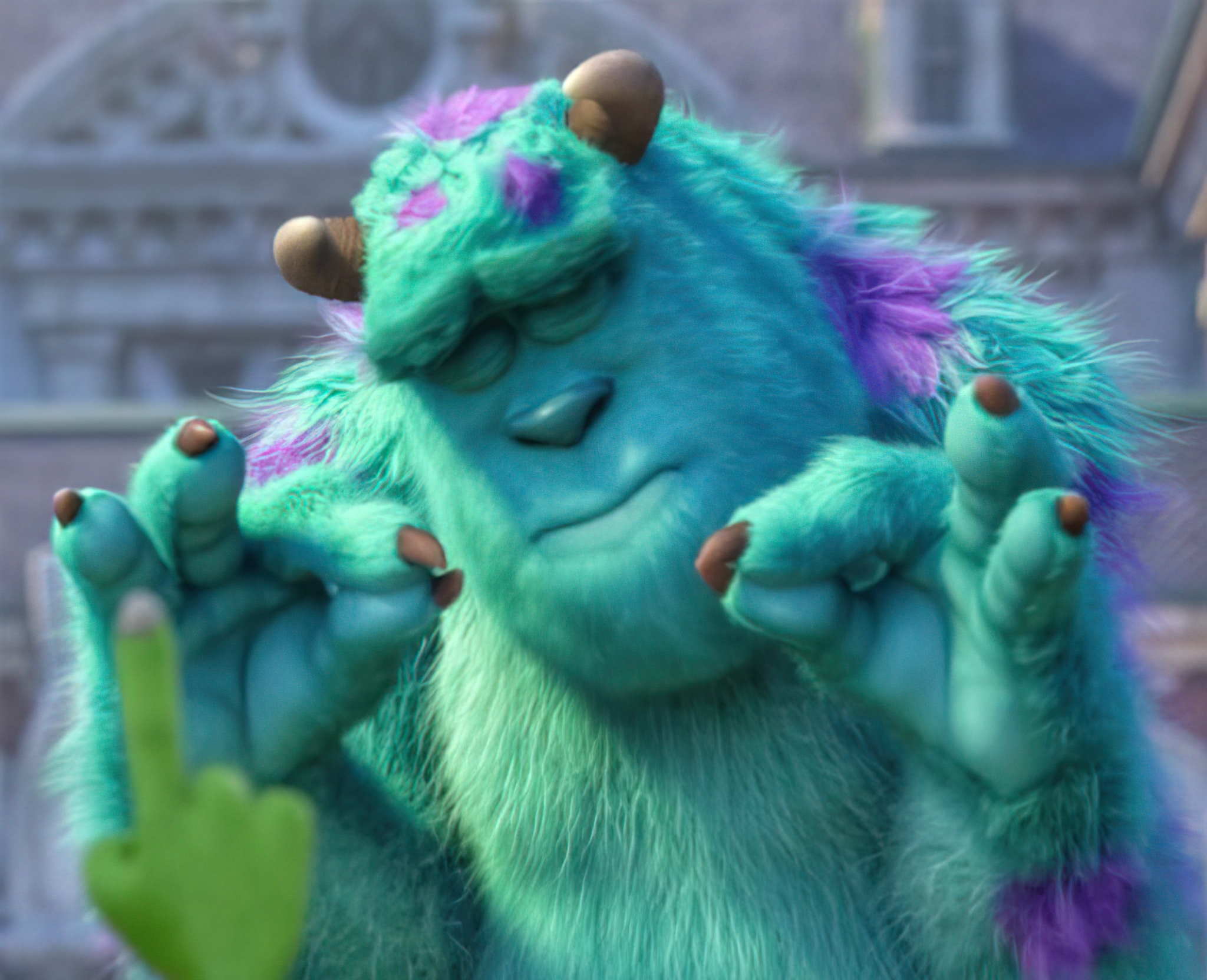 Pleased Sully