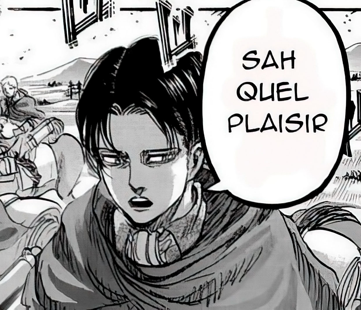 Sah quel plaisir Livaï