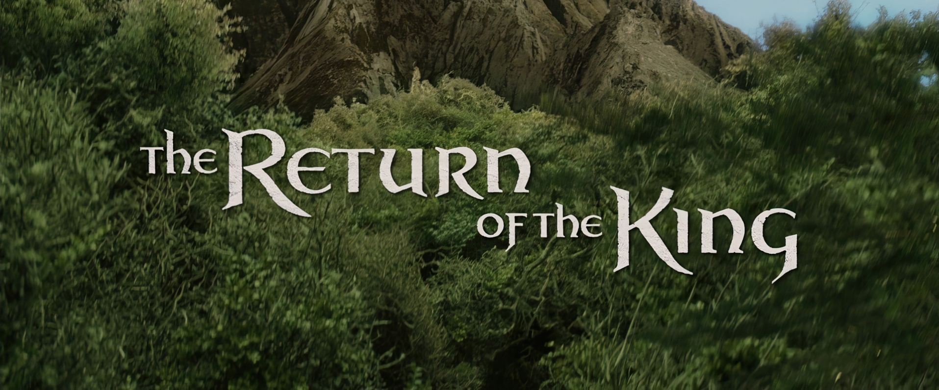 The return of the king