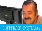 Supprimer system32