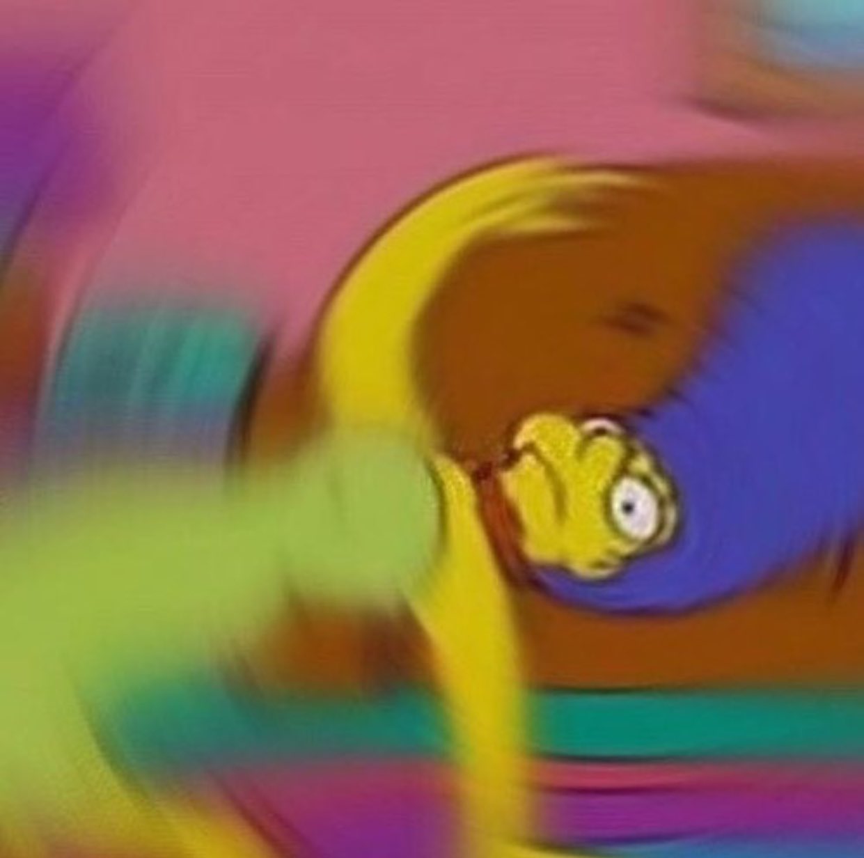 Marge qui tombe