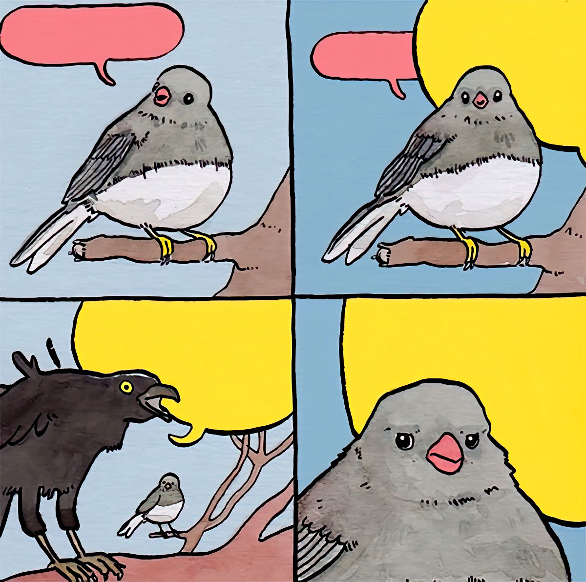 Annoying bird