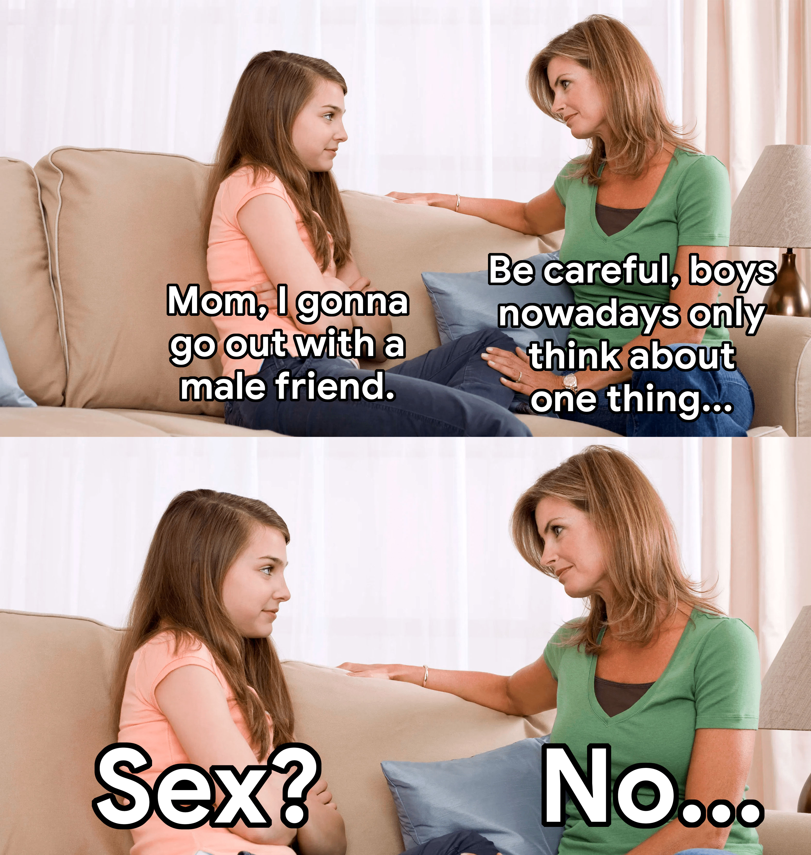 Boys only think about sex