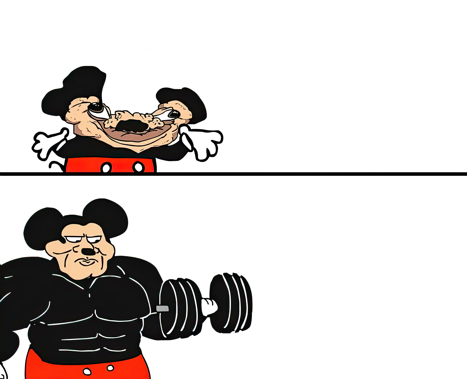 Buff mokey mouse