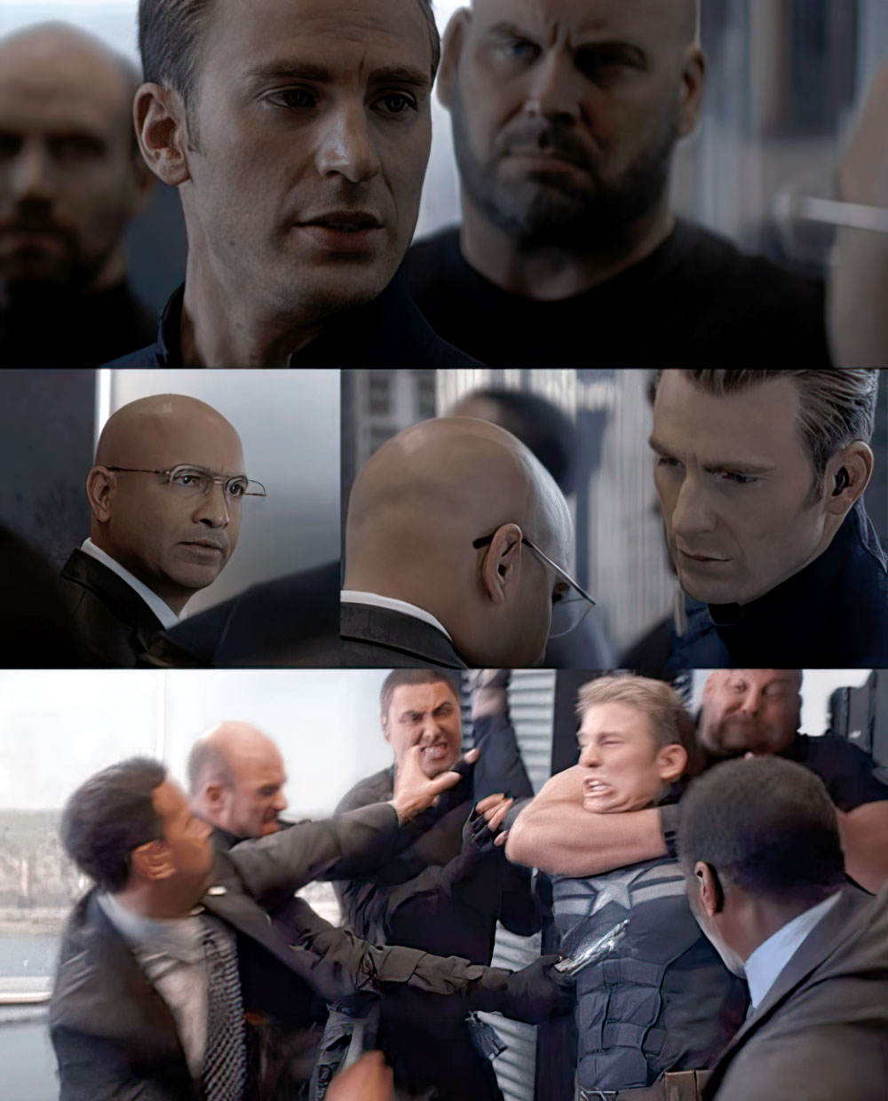 Captain America elevator