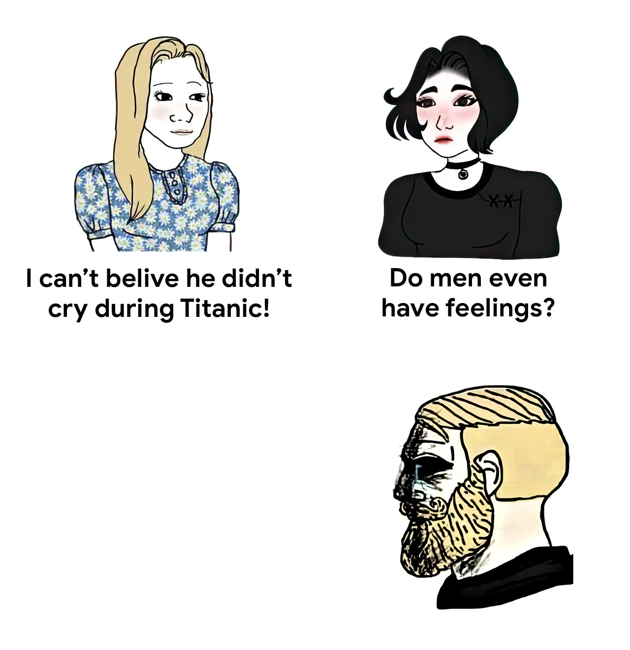 Do men even even have feelings
