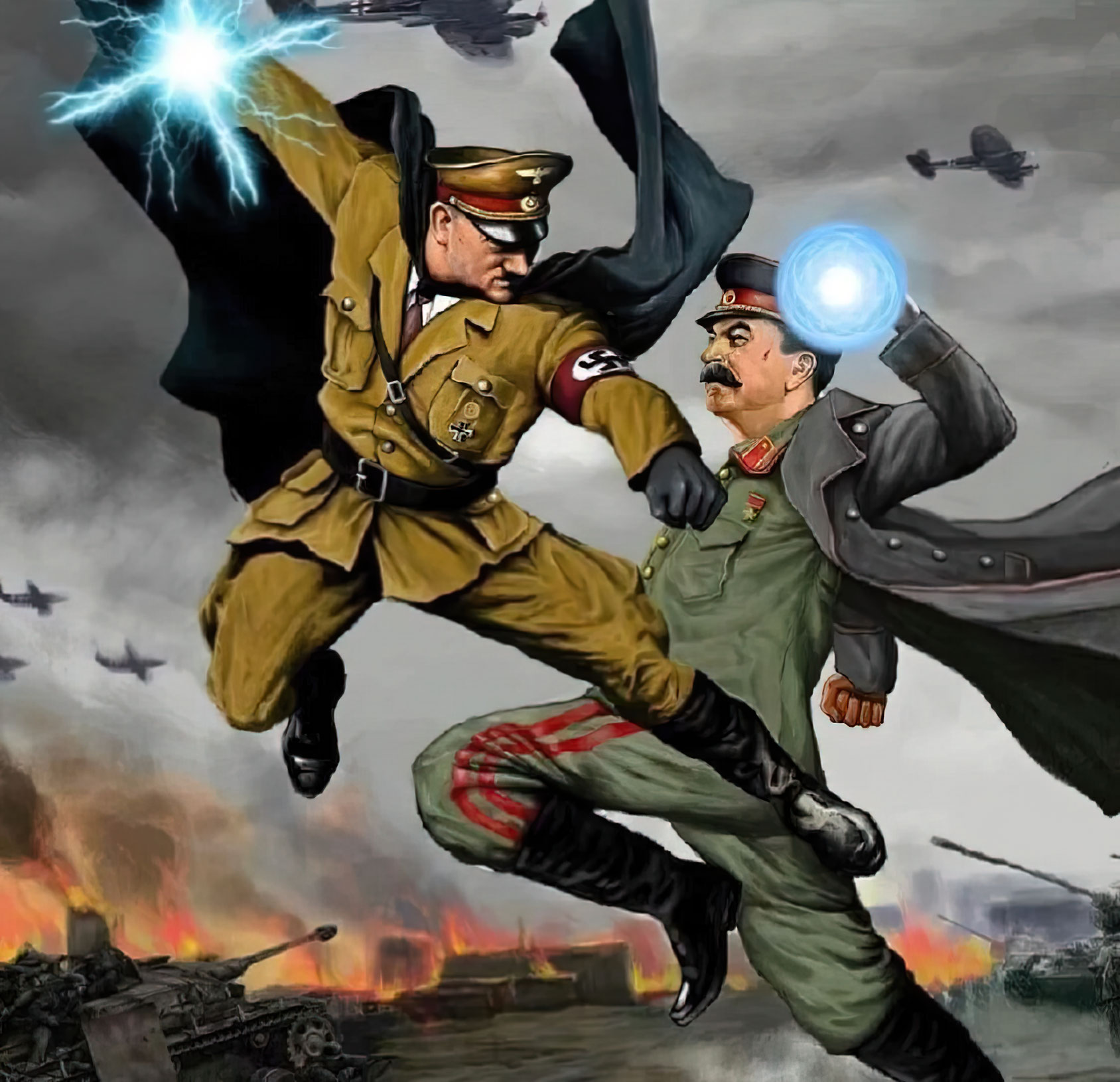 Hitler vs Staline