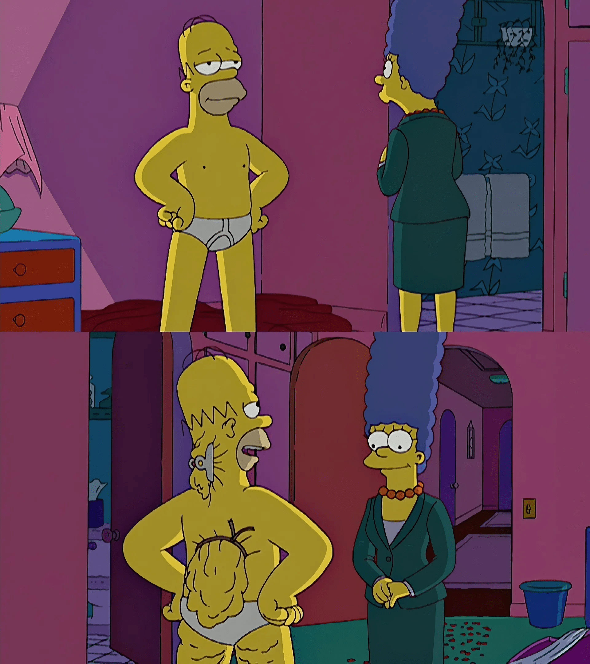Homer et Marge