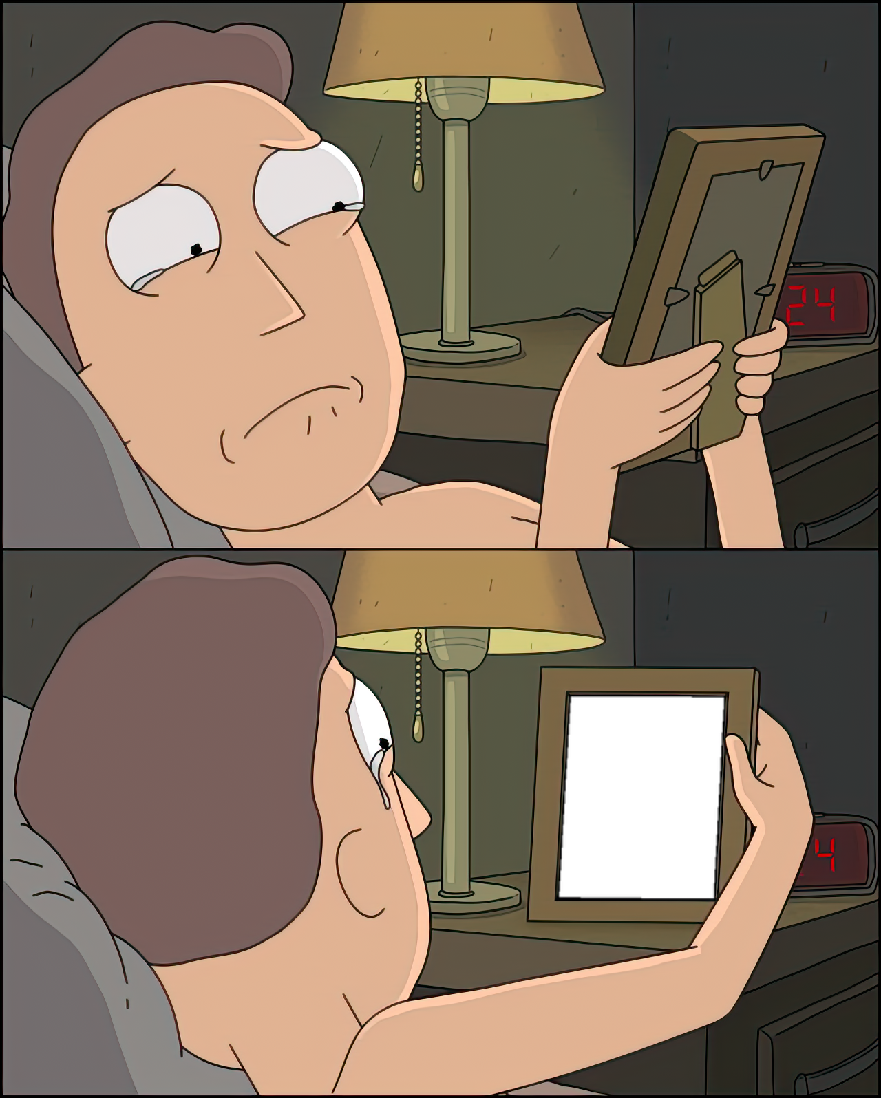 Jerry crying
