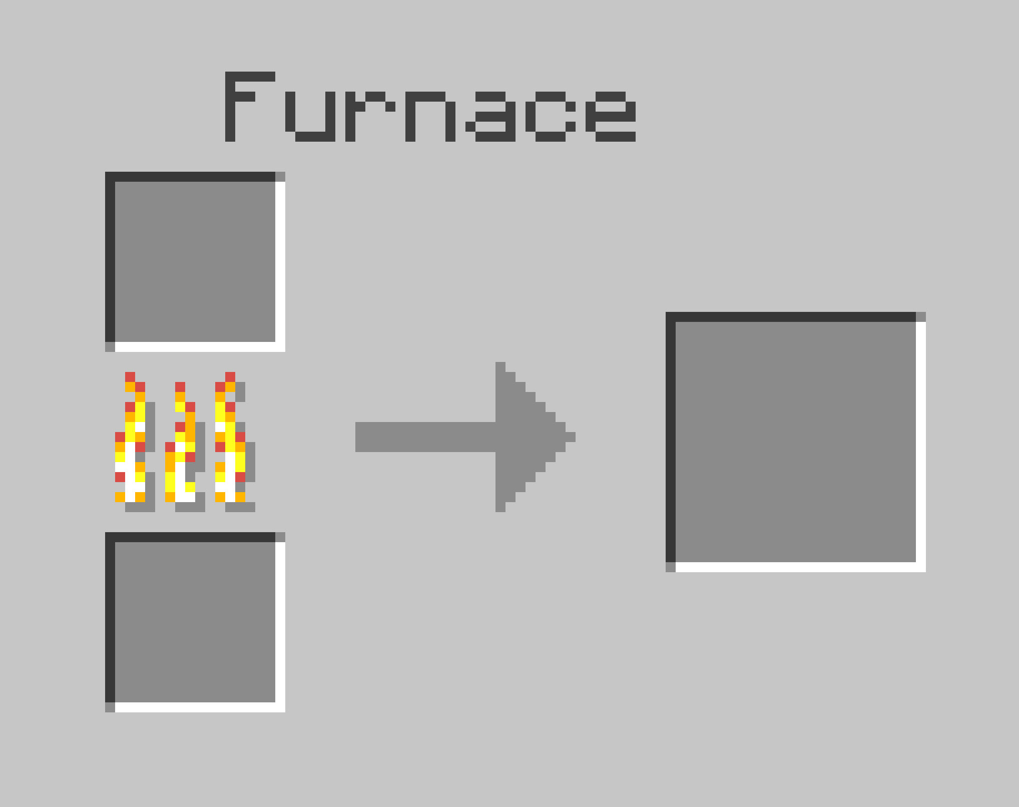 Minecraft furnace