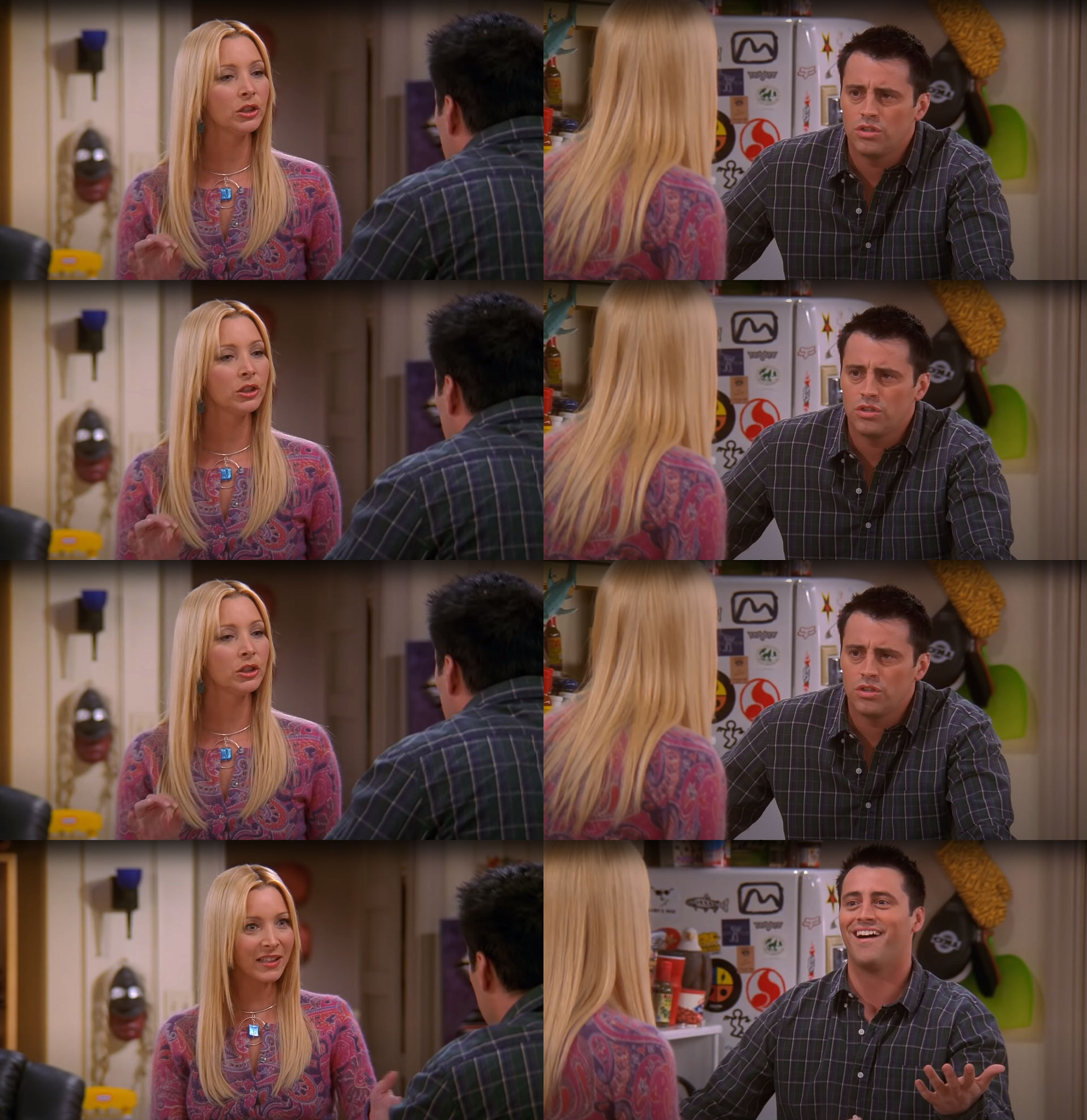 Phoebe Teaching Joey French