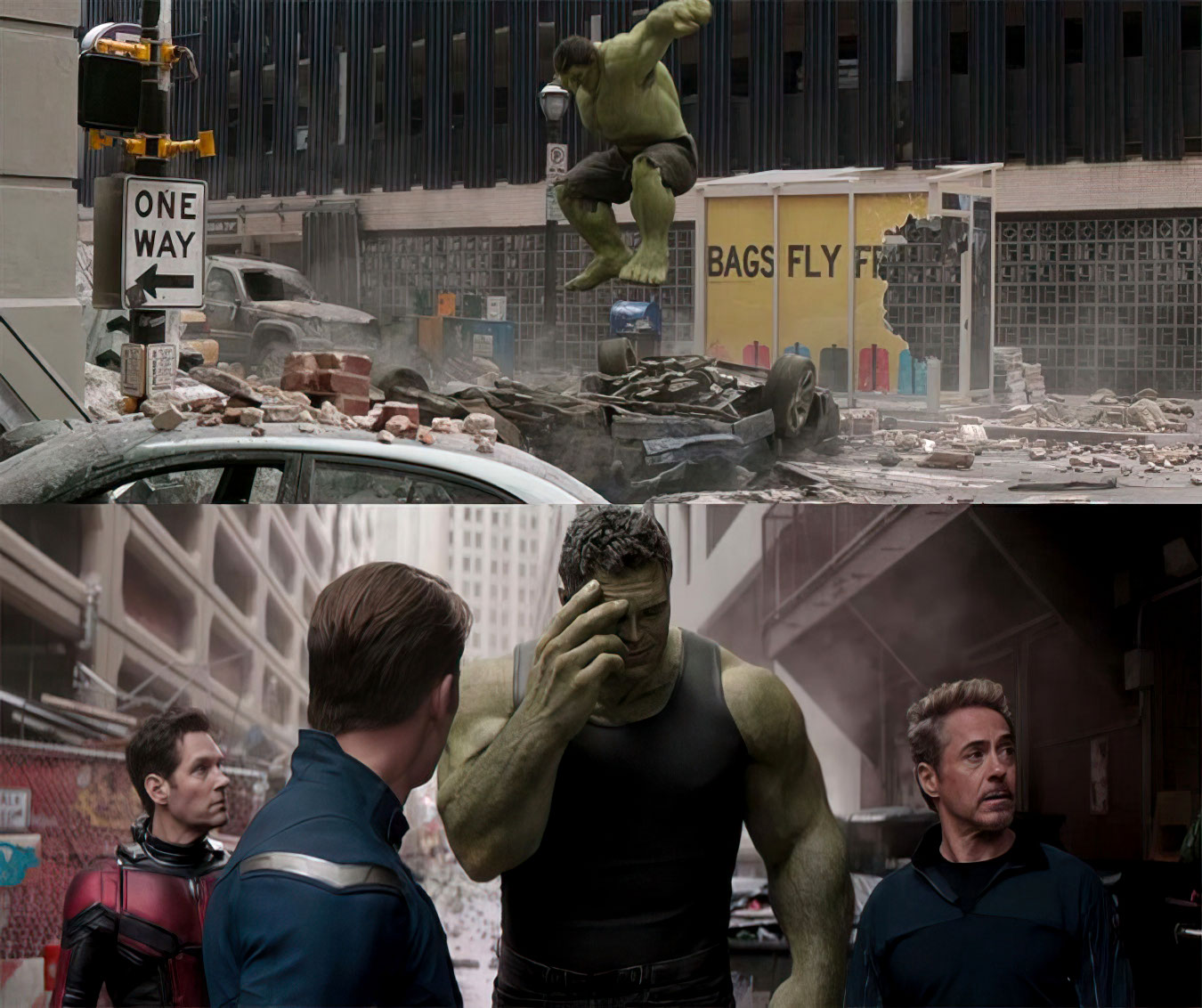 Regretful Hulk
