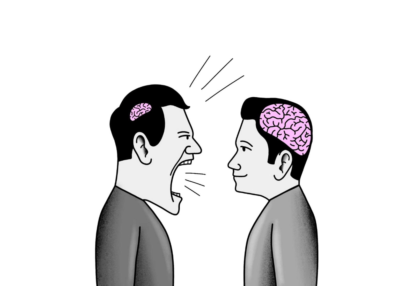 Small brain vs big brain