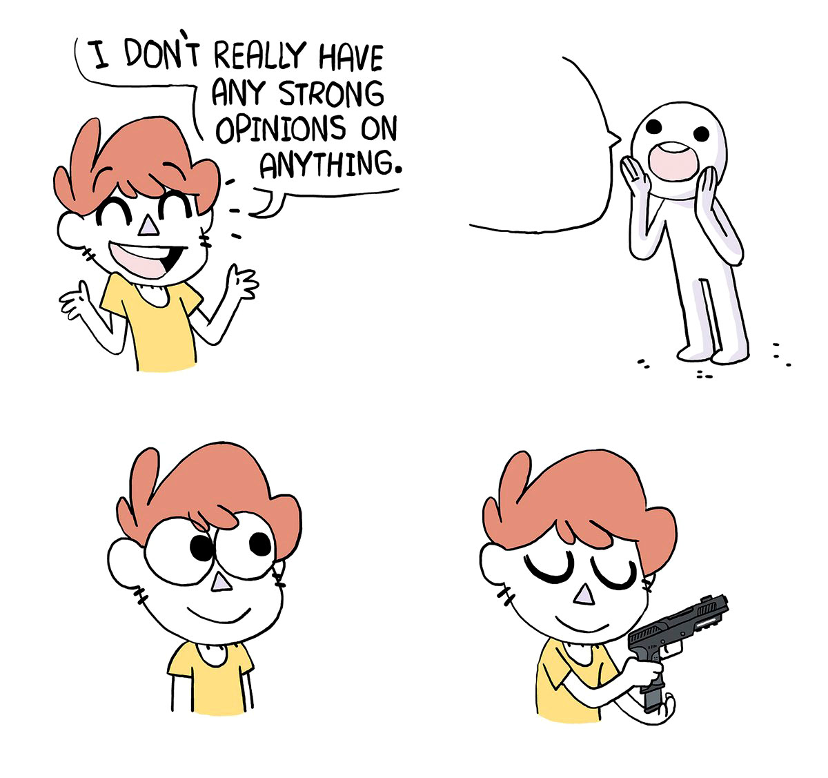 Strong opinions