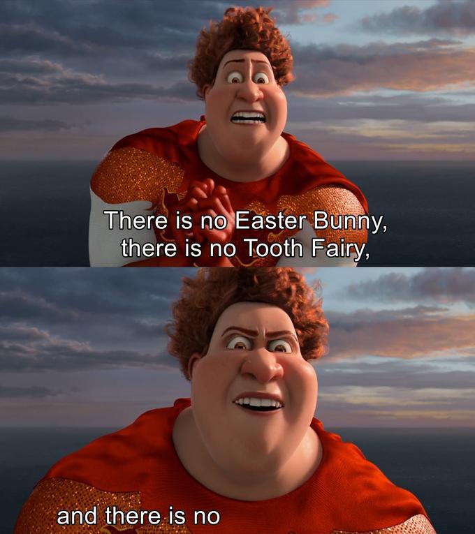 There is no