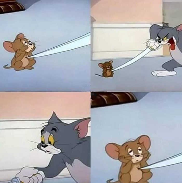 Tom et Jerry sad