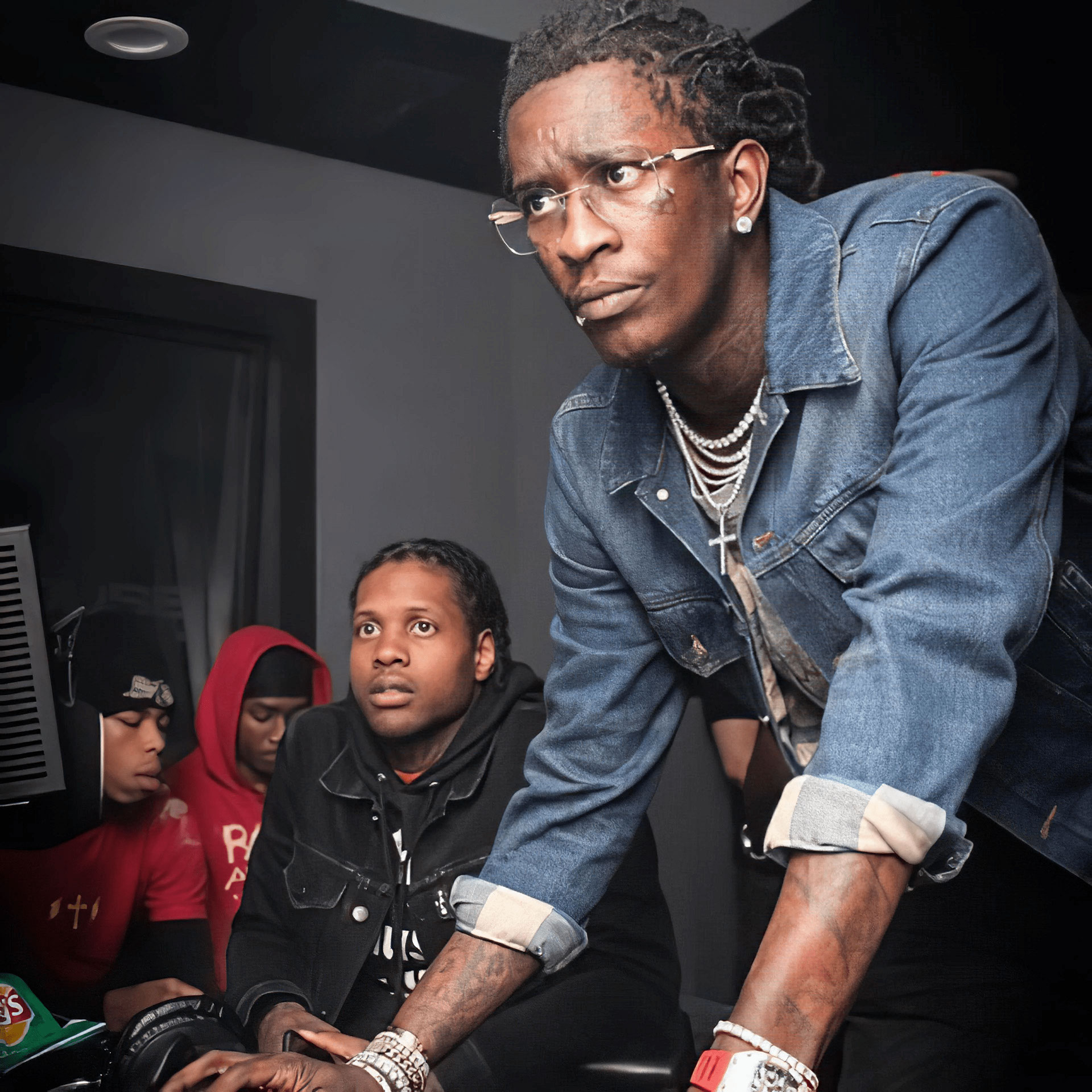Young thug and Lil Durk troubleshooting