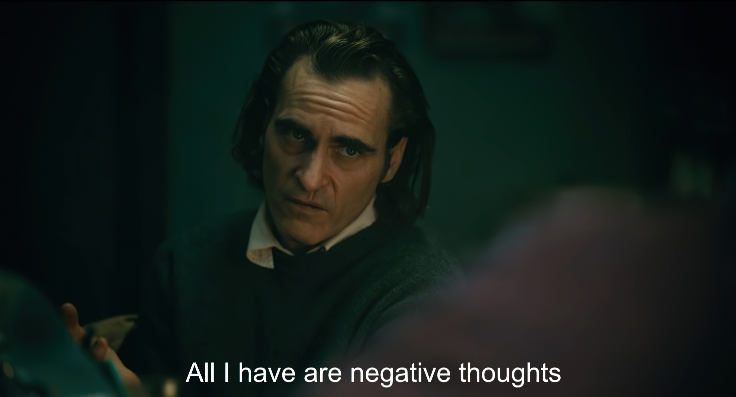 All I have are negative thoughts