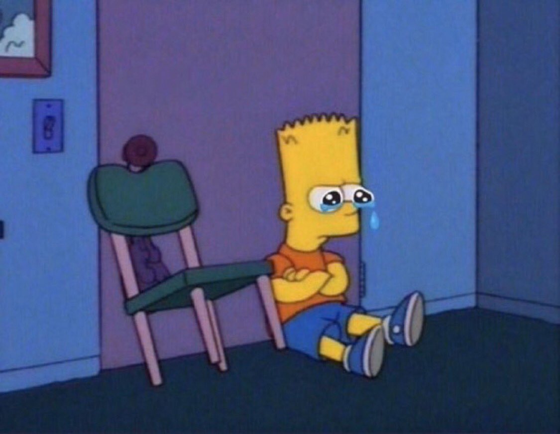 Bart crying