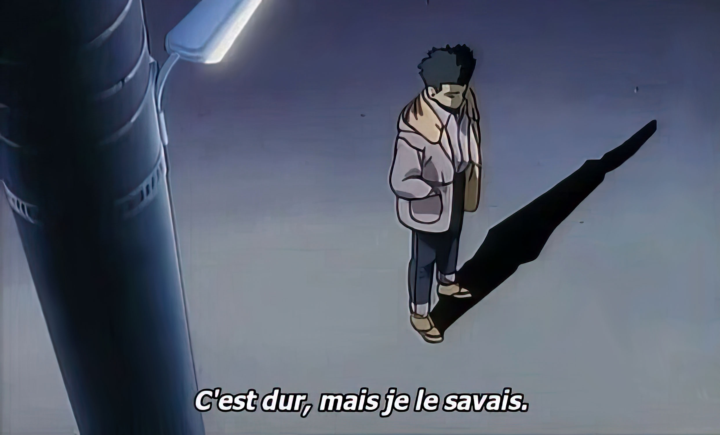C'est dur mais je le savais