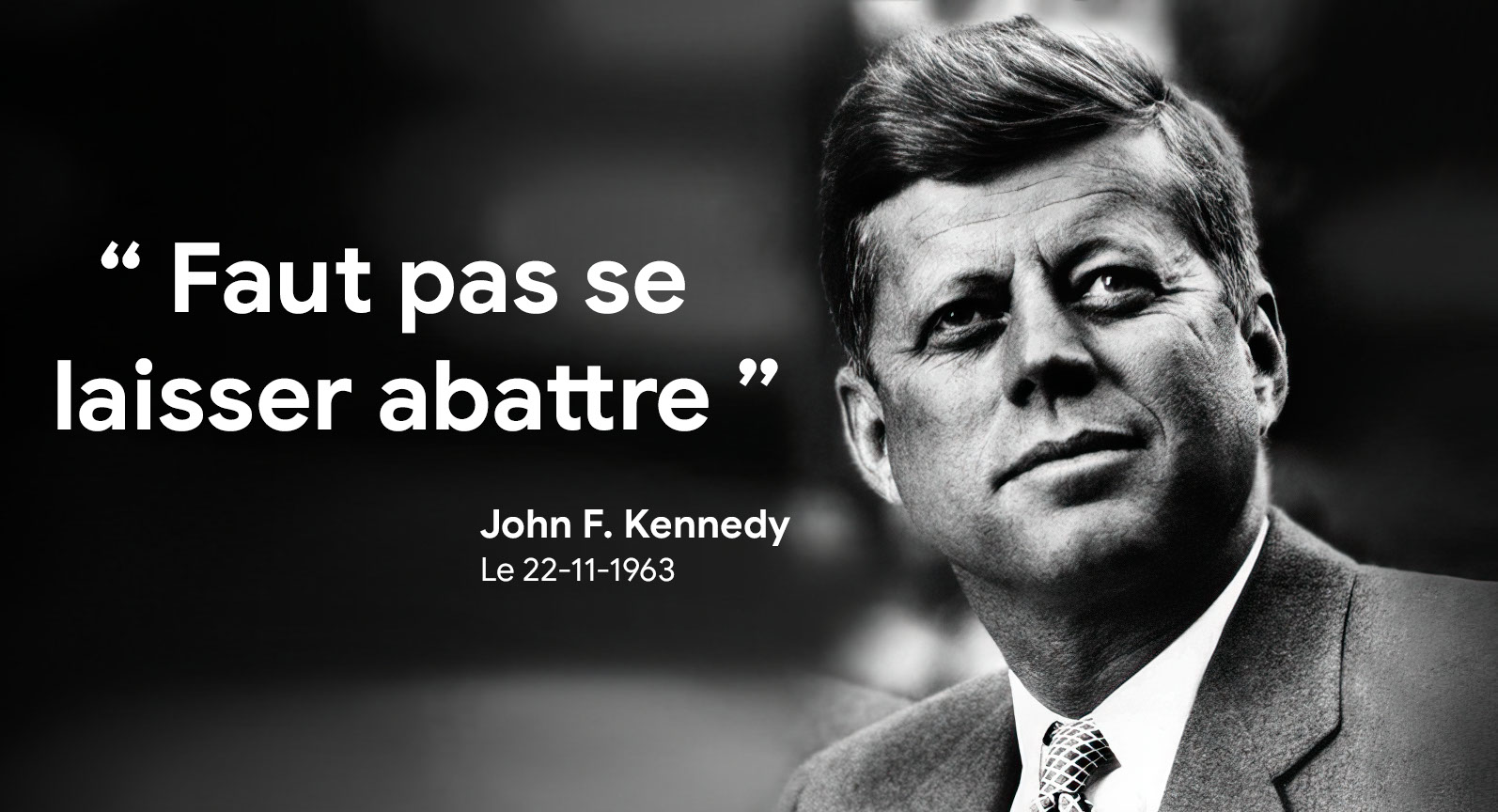 Faut pas se laisser abattre