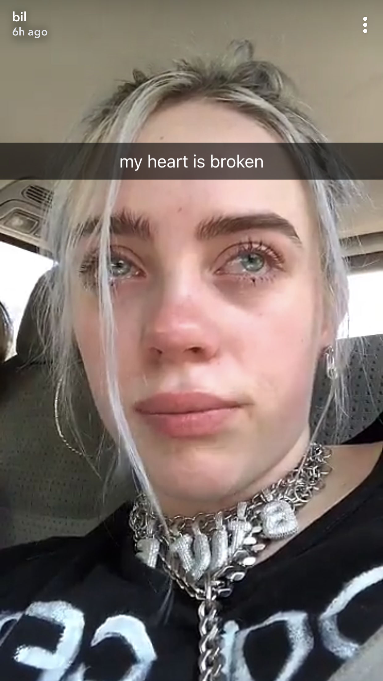 My heart is broken