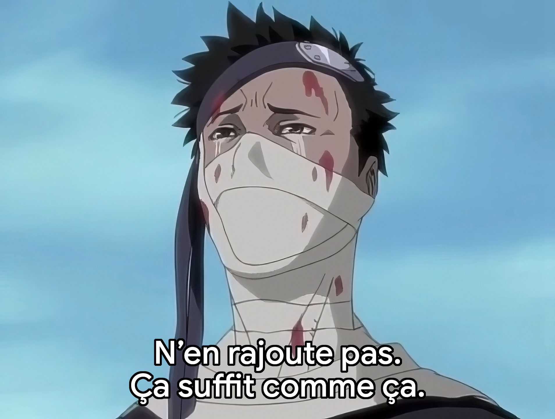N'en rajoute pas. Ca suffit comme ça