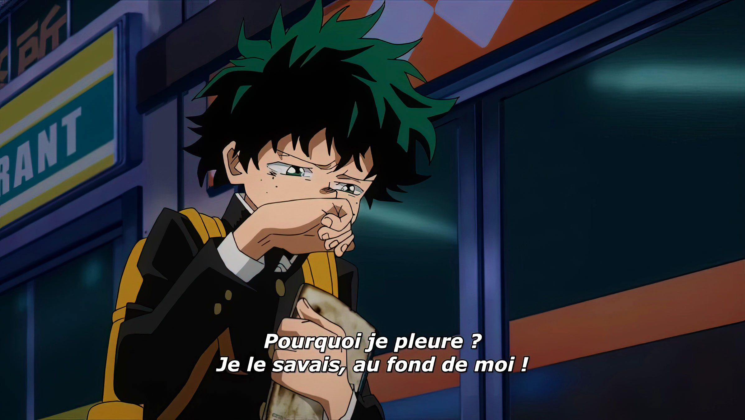Pourquoi je pleure