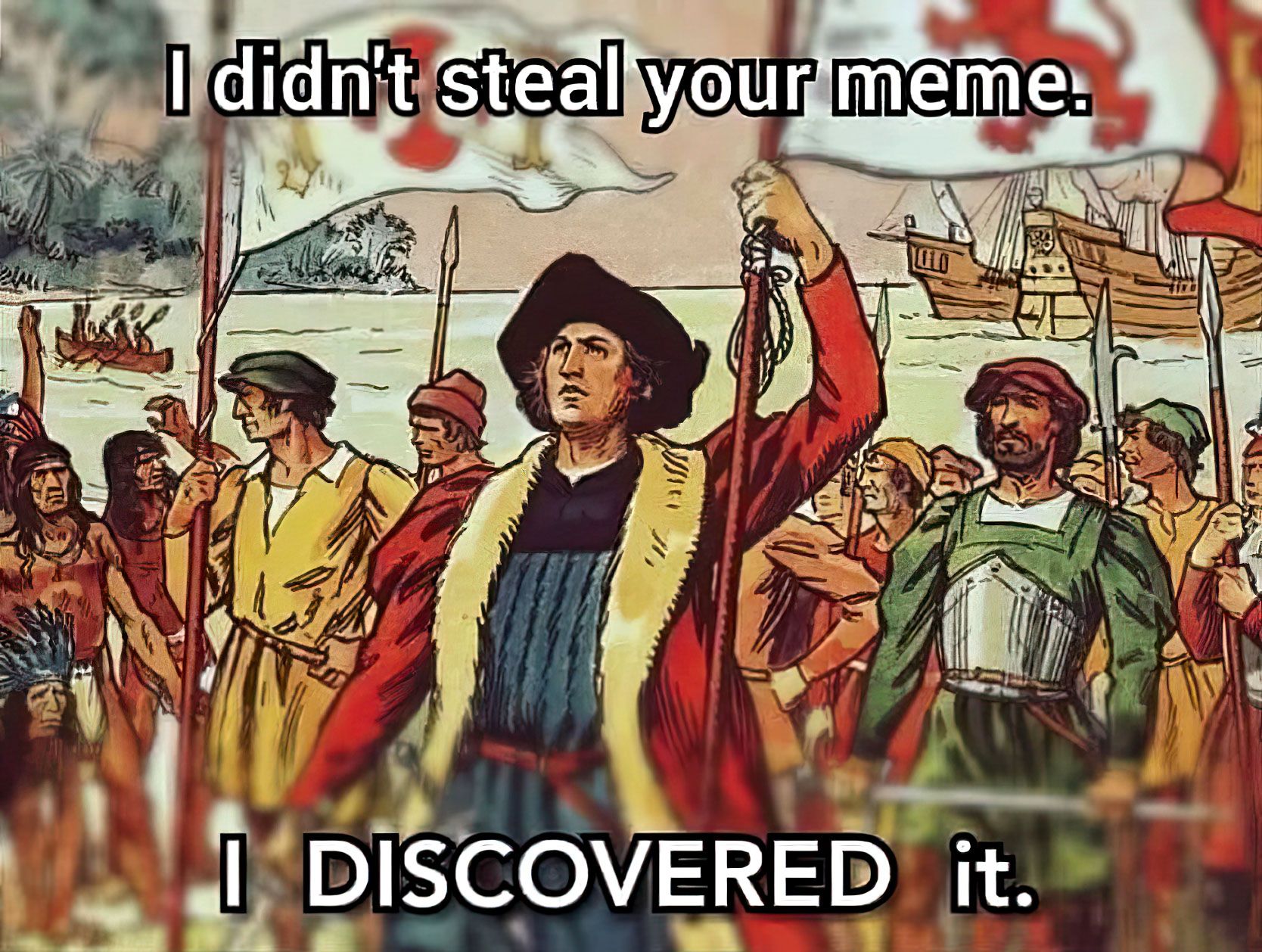 I discovered your meme