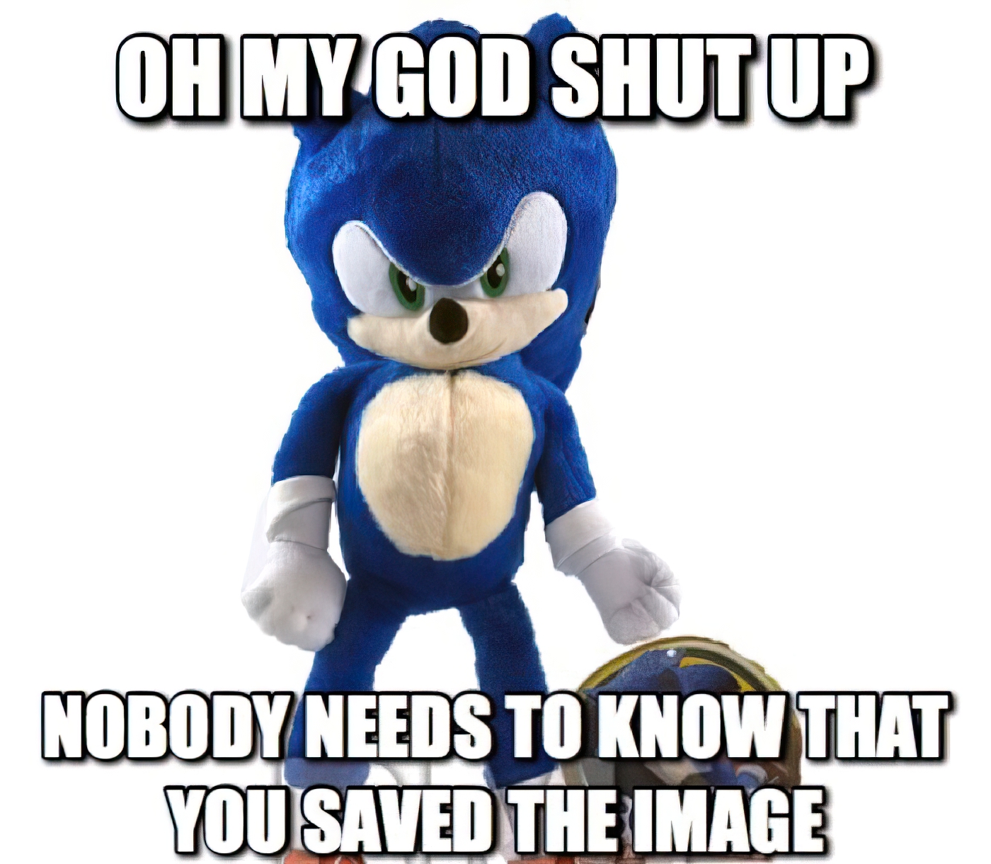 Nobody needs to know that you saved the image