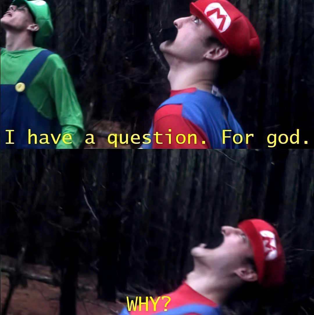 I have a question for god, why