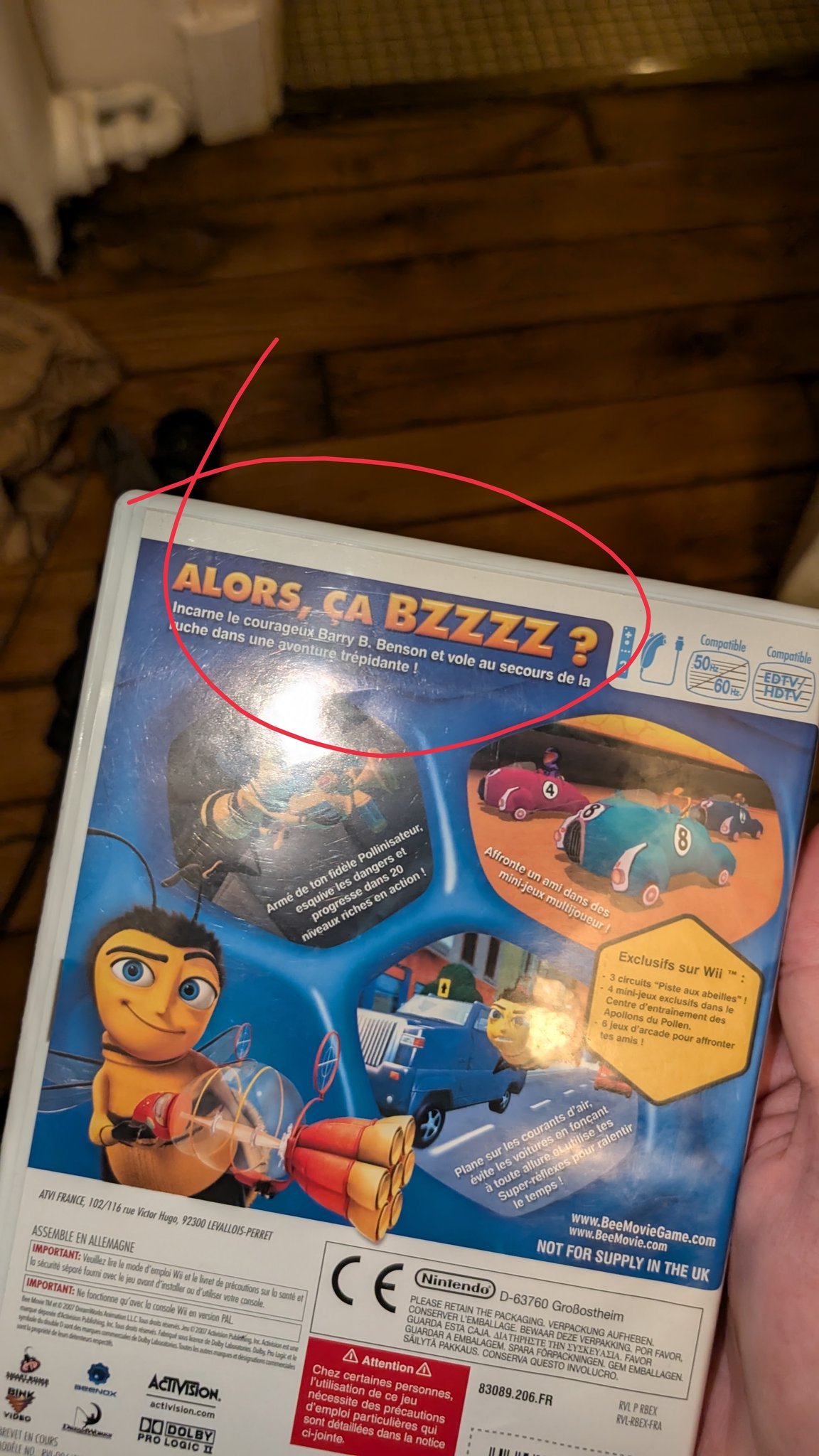alors, ca bzzzz la ruche abeille