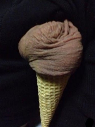 glace couille bourse testicule
