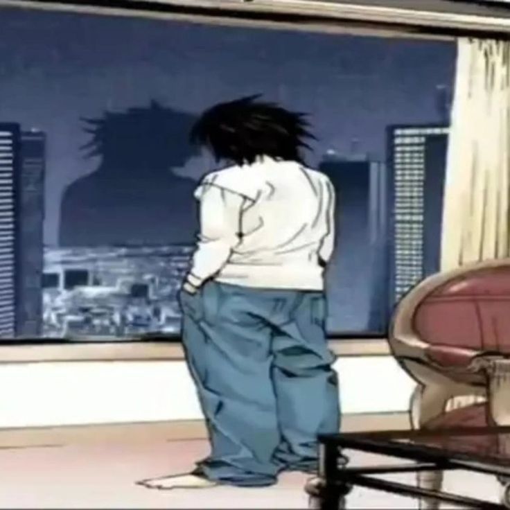 regard vide baie vitre l lawliet death note